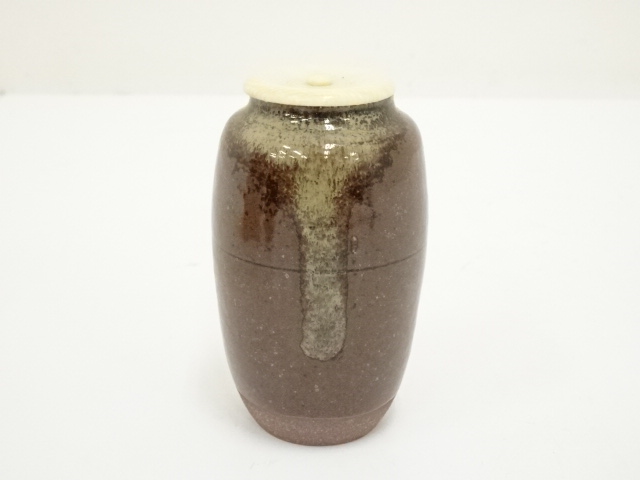 道具 ] - 道具 膳所焼 雄松苑造 肩衝茶入（共箱） □z | ネット